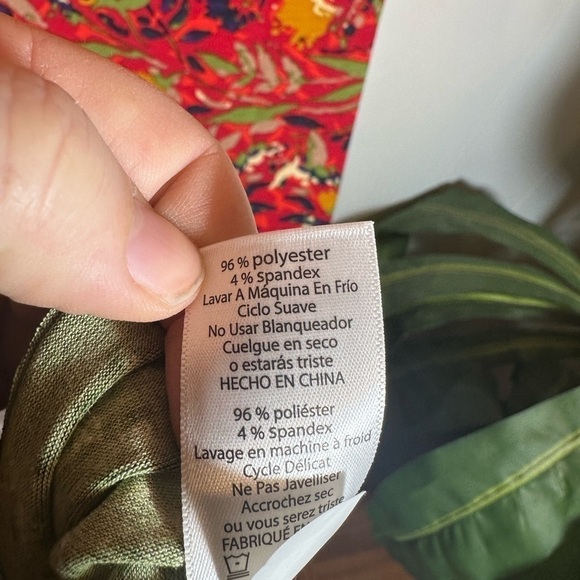 NWT LulaRoe Red Floral Women’s Julia Dress Size Small - Picture 14 of 14